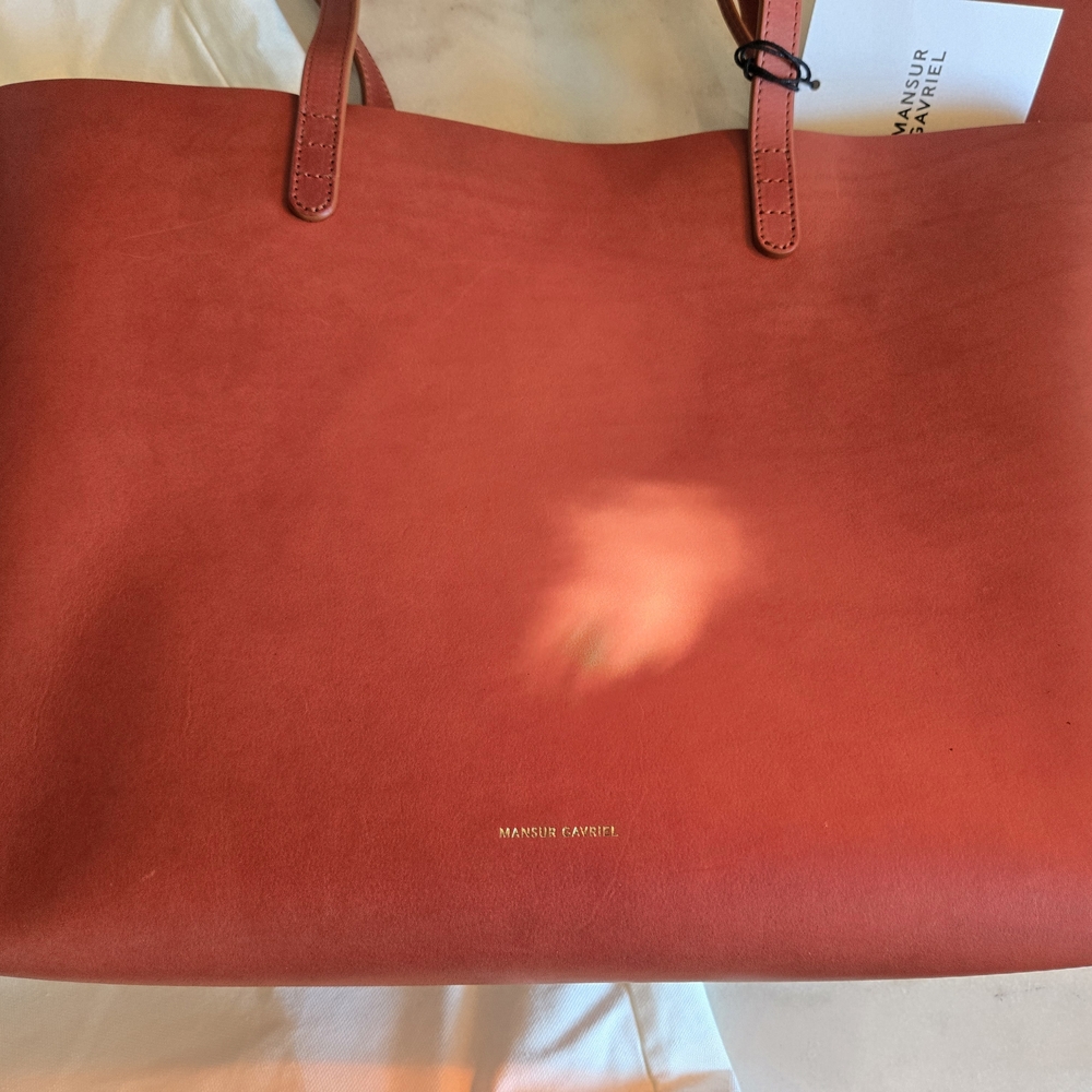 Mansur Gavriel Large Tote with Pouch - Picture 2 of 8